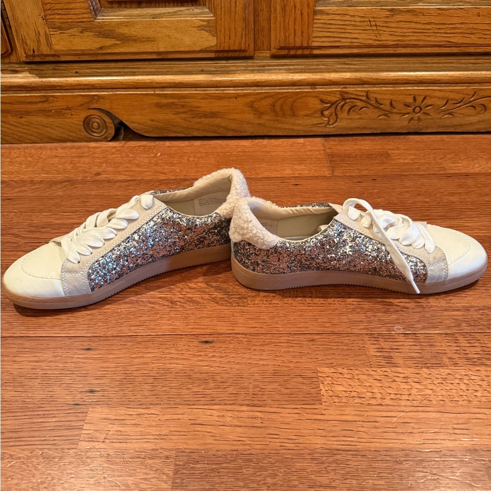 Women's Dolce Vita Glitter Sneakers - Picture 6 of 10